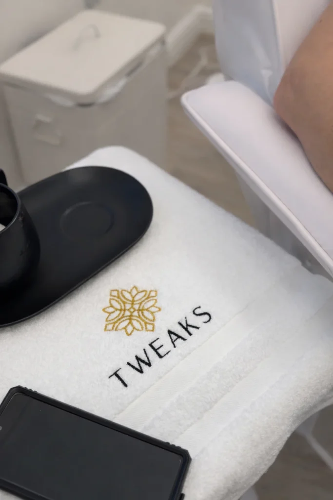 Tweaks Logo on Towel